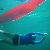 Kayaking and snorkeling at river Cetina, Croatia