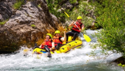RAPID RAFTING on the Cetina river