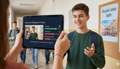Govornik: Školski AI Trener