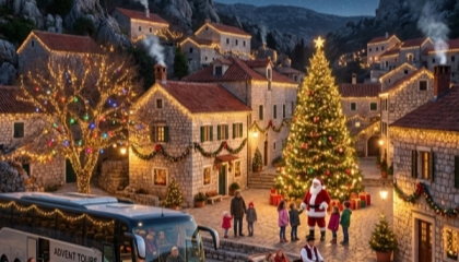 Čarobni Izlet: Božićno Selo Gornji Dolac - Polazak iz Splita | Advent 2025/2026