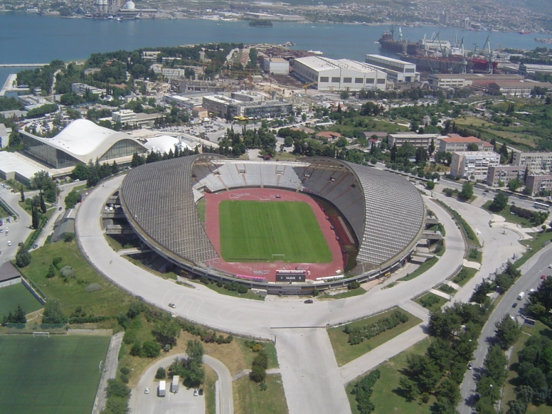 Poljud  Hnk hajduk split, Euro, Tennis court