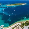 Blue Lagoon & 3 Islands full day tour with lunch and drinks from Split with Gray Line Croatia