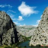 Canyoning on the river Cetina Omiš Croatia