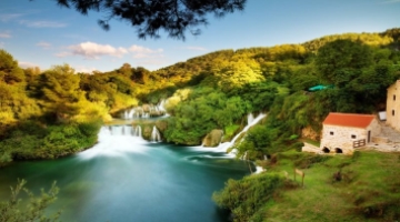 National Park Krka waterfalls & Šibenik tour from Split