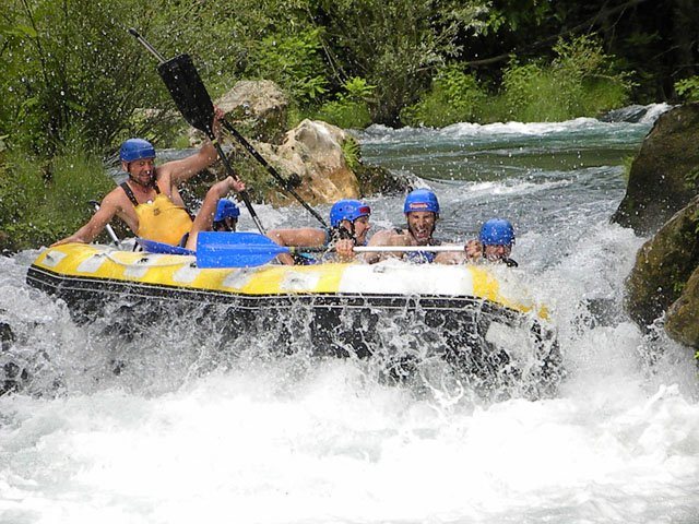 Rafting on river Cetina - from Split