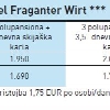 Hotel Fraganter Wirt Flattach Austrija 1/2+1 1